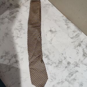 NWT Brooks Brothers Yellow Bow Tie Print Tie